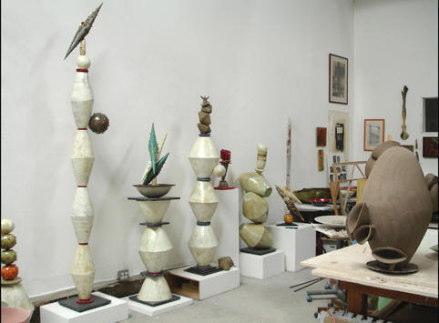 New Sculptures by Susana Arias - Studio View